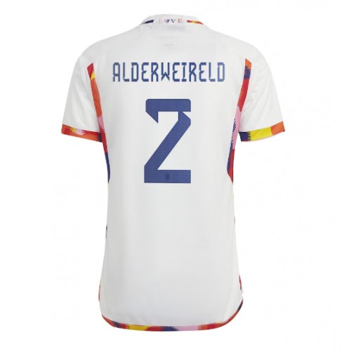 Lacne Muži Futbalové dres Belgicko Toby Alderweireld #2 MS 2022 Krátky Rukáv - Preč